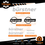 Kit Decalcomanie Adesivi Stickers Camper Burstner - versione H