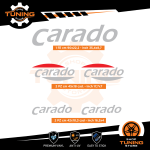 Kit Decalcomanie Adesivi Stickers Camper Carado - versione A