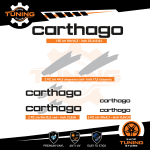 Autocollants de Camper Kit Stickers Carthago - versione D