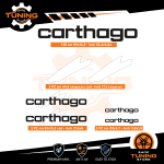 Kit de pegatinas Camper calcomanías Carthago - versione H