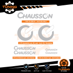 Autocollants de Camper Kit Stickers Chausson - versione D