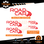 Kit Decalcomanie Adesivi Stickers Camper Road-Car - versione A