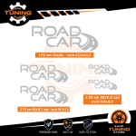 Kit Decalcomanie Adesivi Stickers Camper Road-Car - versione E