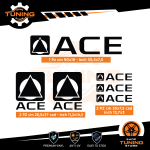 Kit Decalcomanie Adesivi Stickers Camper Ace - versione A
