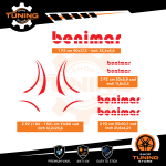 Camper Stickers Kit Decals Benimar - versione D