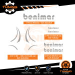 Autocollants de Camper Kit Stickers Benimar - versione E