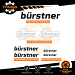 Kit Decalcomanie Adesivi Stickers Camper Burstner - versione E