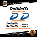 Kit Decalcomanie Adesivi Stickers Camper Dethleffs - versione F