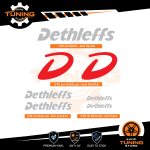Kit Decalcomanie Adesivi Stickers Camper Dethleffs - versione G