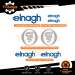 Kit Decalcomanie Adesivi Stickers Camper Elnagh - versione A