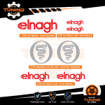 Kit Decalcomanie Adesivi Stickers Camper Elnagh - versione C
