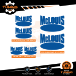 Kit Decalcomanie Adesivi Stickers Camper Mclouis - versione D
