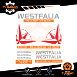Kit Decalcomanie Adesivi Stickers Camper Westfalia - versione I