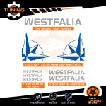 Autocollants de Camper Kit Stickers Westfalia - versione M