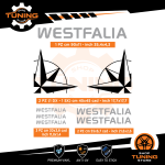 Autocollants de Camper Kit Stickers Westfalia - versione N