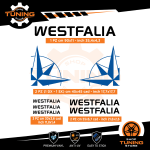 Autocollants de Camper Kit Stickers Westfalia - versione Q