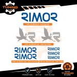 Kit Decalcomanie Adesivi Stickers Camper Rimor - versione F