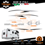 Kit Decalcomanie Adesivi Stickers Camper Caravans-International - versione I