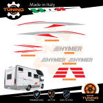 Autocollants de Camper Kit Stickers Hymer - versione O