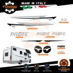 Camper Stickers Kit Decals Pilote - versione I