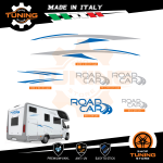 Kit Decalcomanie Adesivi Stickers Camper Road-Car - versione L