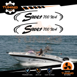 Kit Autocollants Bateau Saver 700 WA