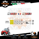 Work Vehicle Stickers Manitou Forklift truck M30-2 Serie 3-E2