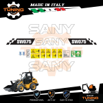 Work Vehicle Stickers Sany shovel SW075