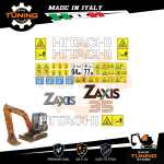Work Vehicle Stickers Hitachi excavator ZX35