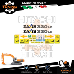 Work Vehicle Stickers Hitachi excavator ZX330LC-5G
