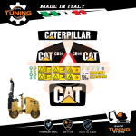 Kit Adesivi Mezzi da Lavoro Caterpillar Compattatore CB14