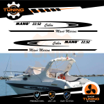 Kit Autocollants Bateau Mano 22.52