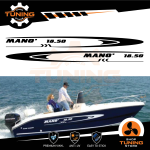 Boat Stickers Kit Mano 18.50