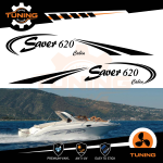 Kit Autocollants Bateau Saver 690 Cabin